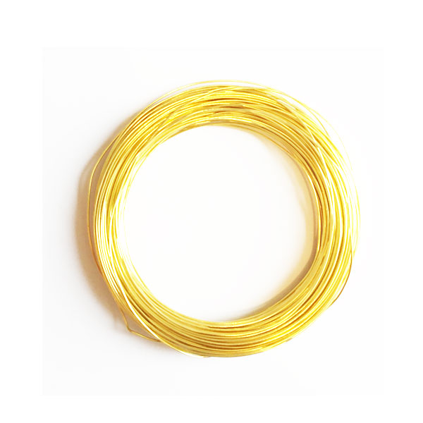 سیم مفتول طلایی 0.5mm
