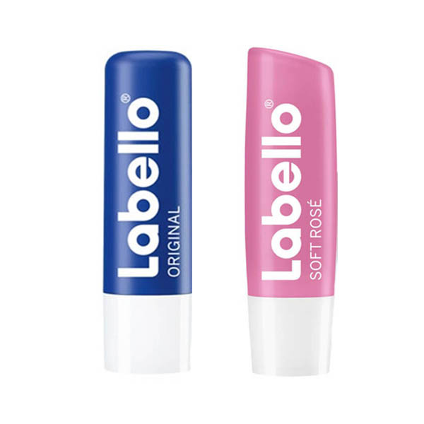 بالم لب لابلو labello بسته دو عددی رز + اوریجینال بالم لب لابلو labello بسته دو عددی رز + اوریجینال