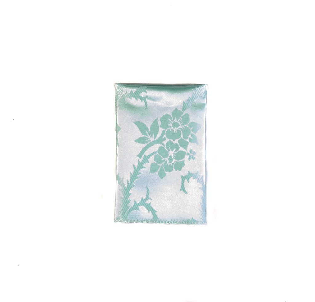 خریددستمال جیب طرح گلدار رنگ آبی فیروزه ای کد PS1043پوشت اکسسوری آقایان٬