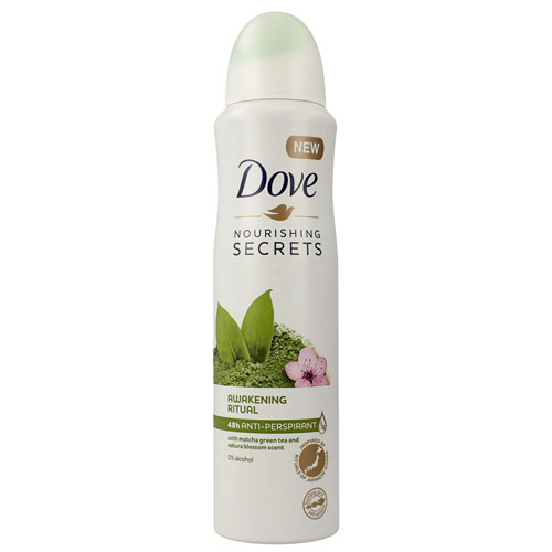 اسپری داو زنانه سری nourishing چای سبز ماچا شکوفه گیلاس 250ml